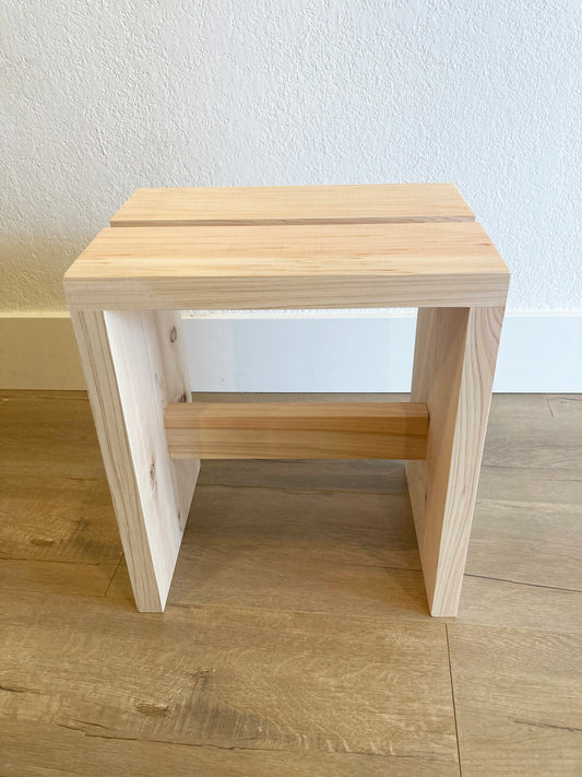 Hinoki Bath Stool - Tall