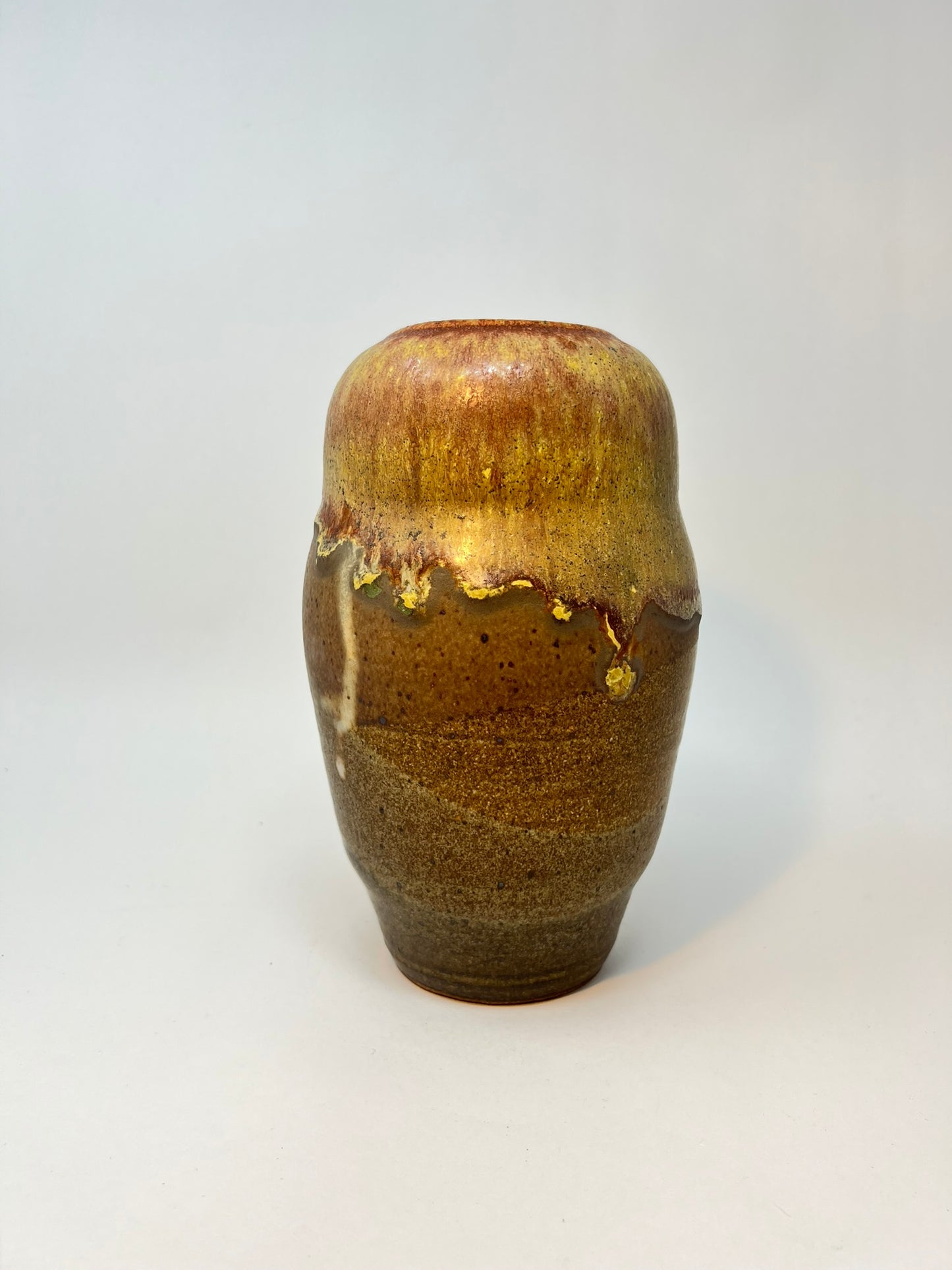 Shoshi Watanabe - Vase (Brown with Drip)